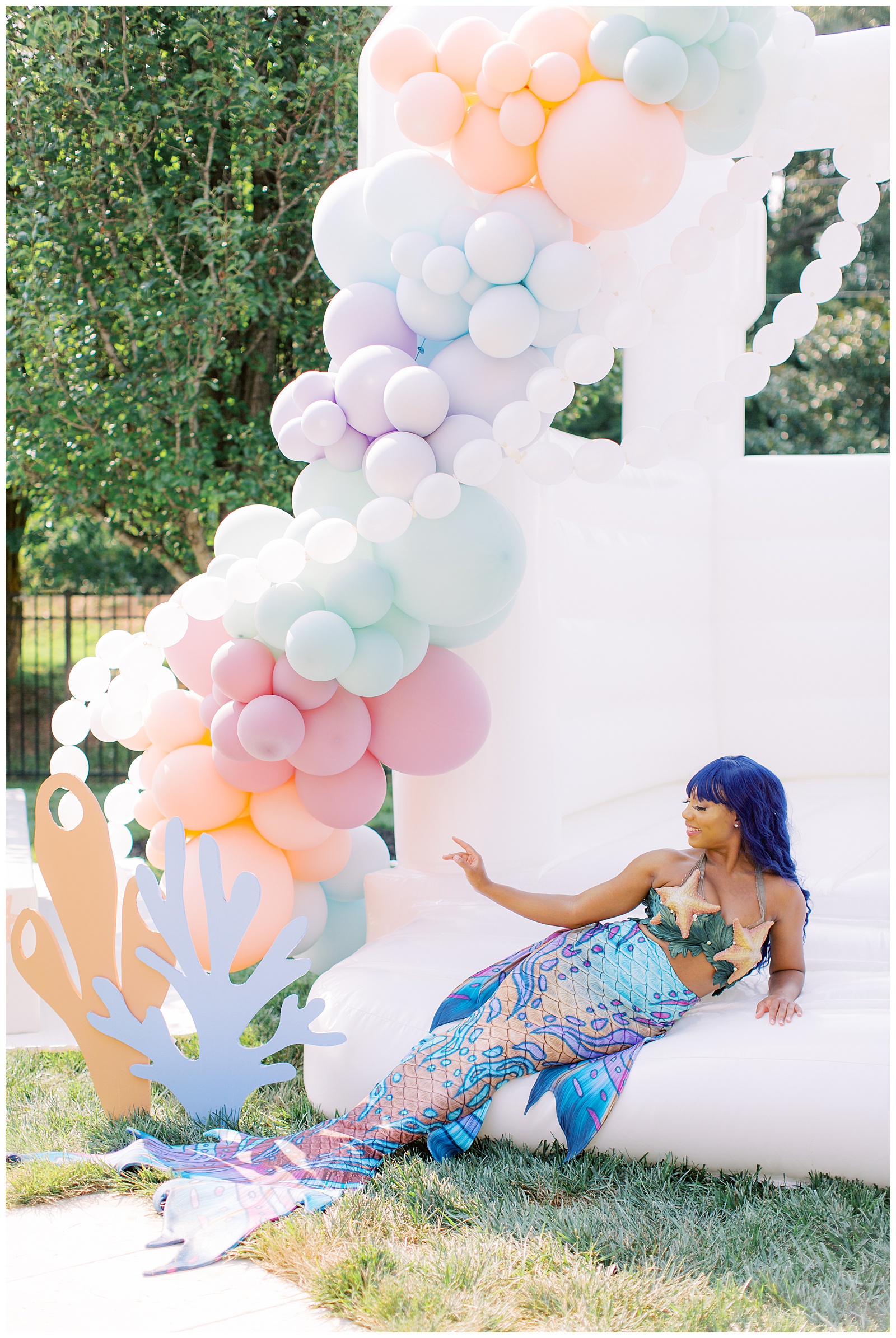 under the sea inspired birthday party
