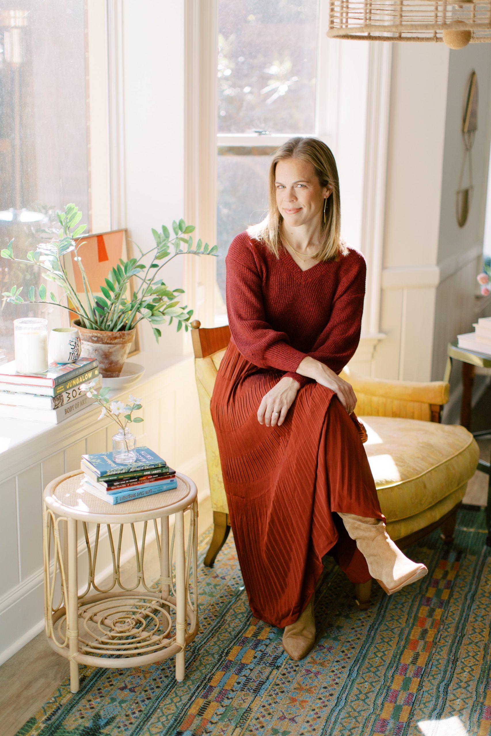 Bright branding portraits in Winston-Salem