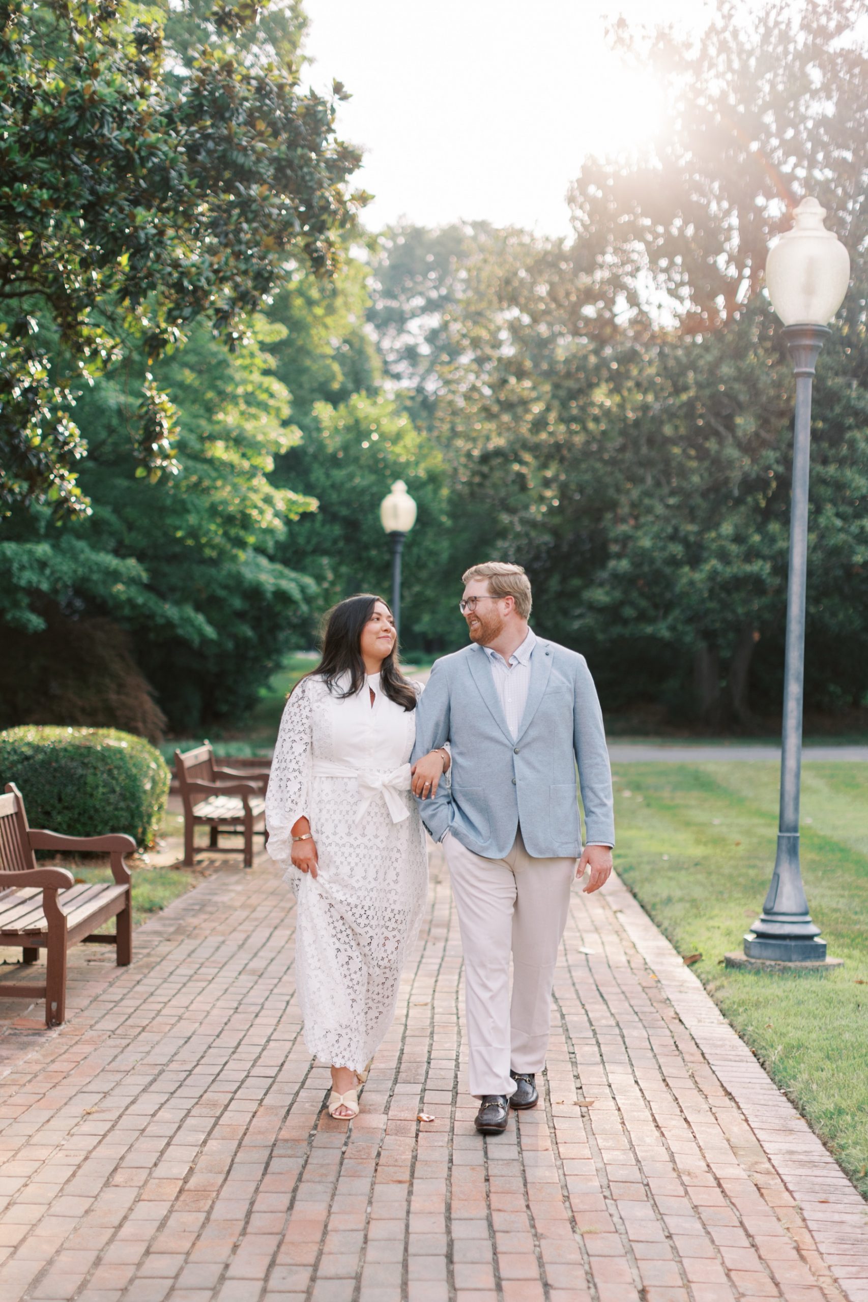 Romantic engagement photos