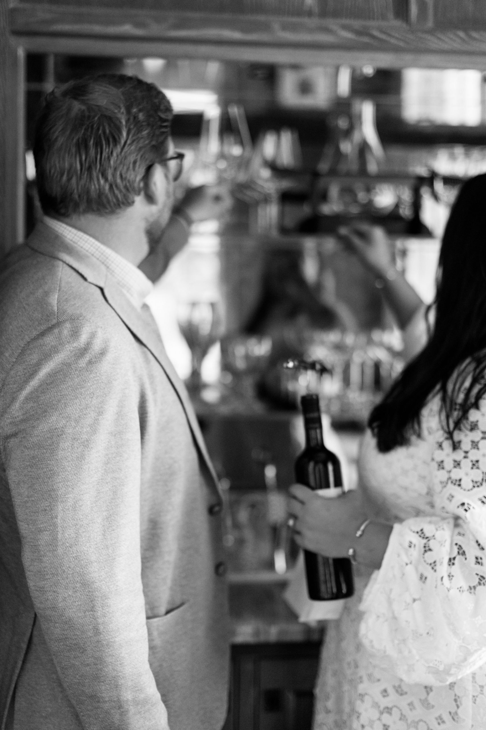 at-home engagement session in Charlotte, NC