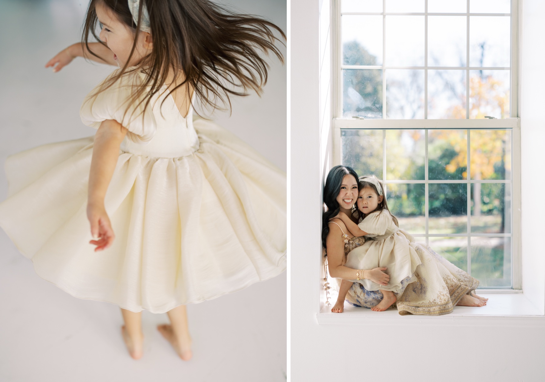 Sweet Mother Daughter Studio Session in Charlotte 