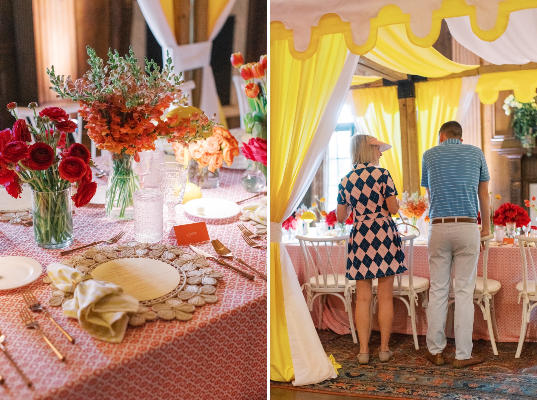 A Palm Beach Inspired 40th Birthday at Charlotte Country Club