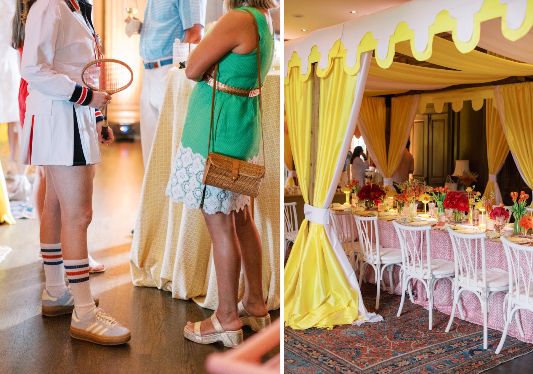 A Palm Beach Inspired 40th Birthday at Charlotte Country Club