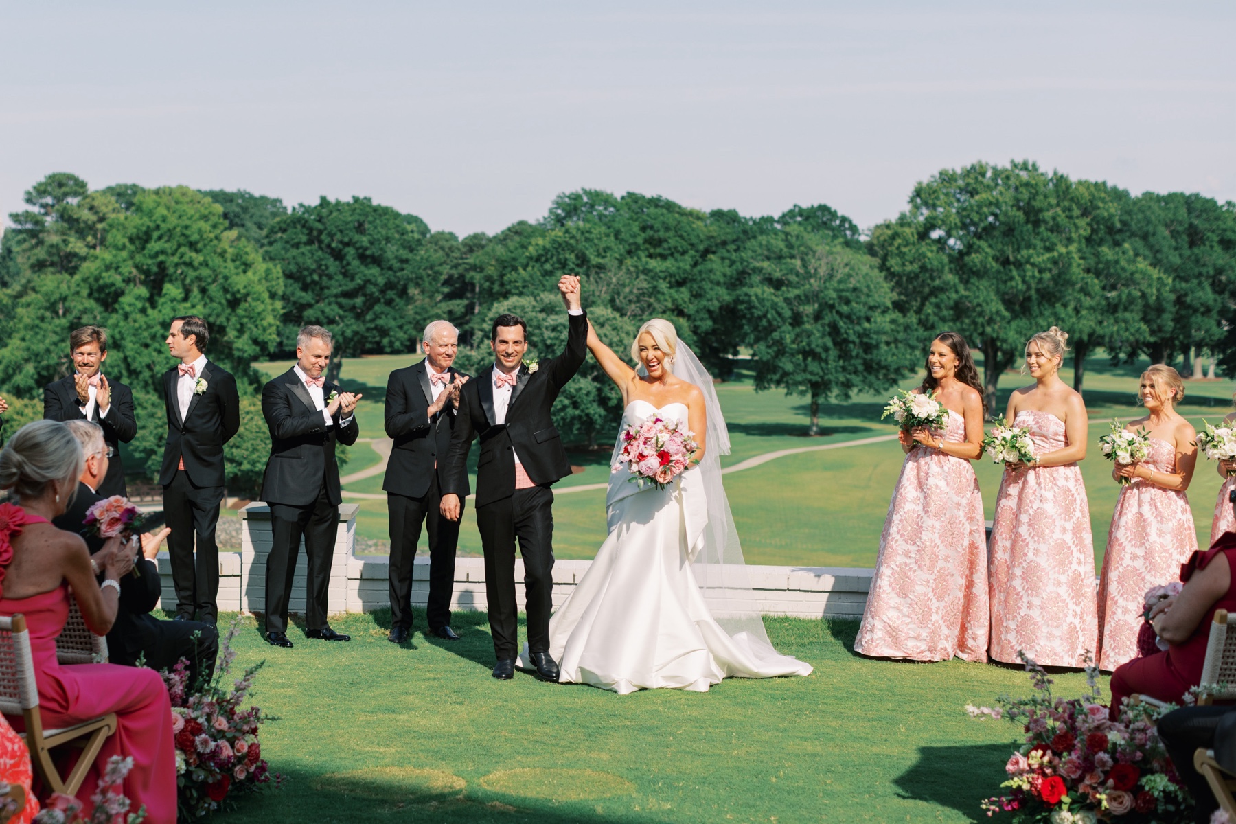 how to dress for a wedding at a country club Montour Heights Country Club Wedding