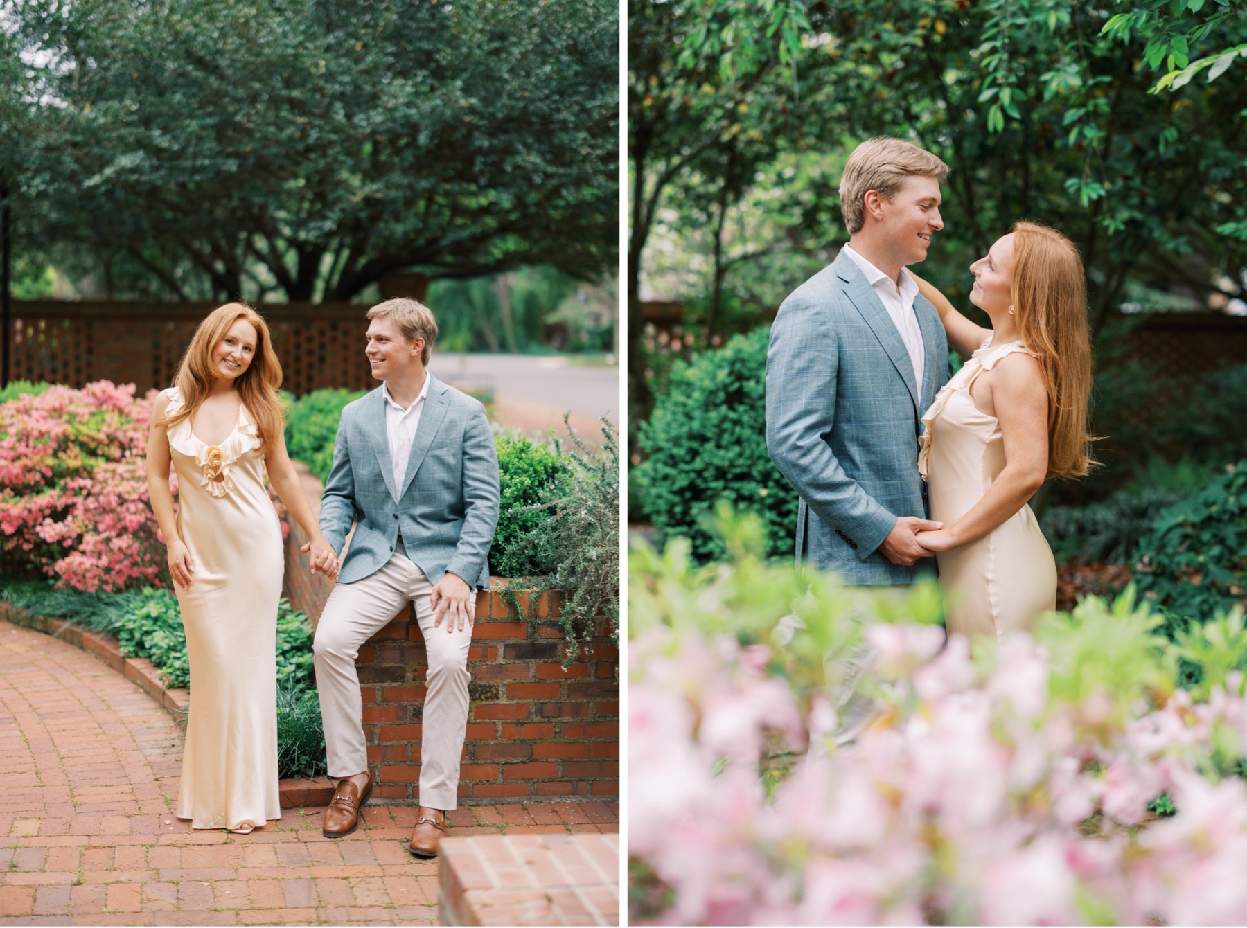Spring Engagement Session at Wing Haven Gardens 