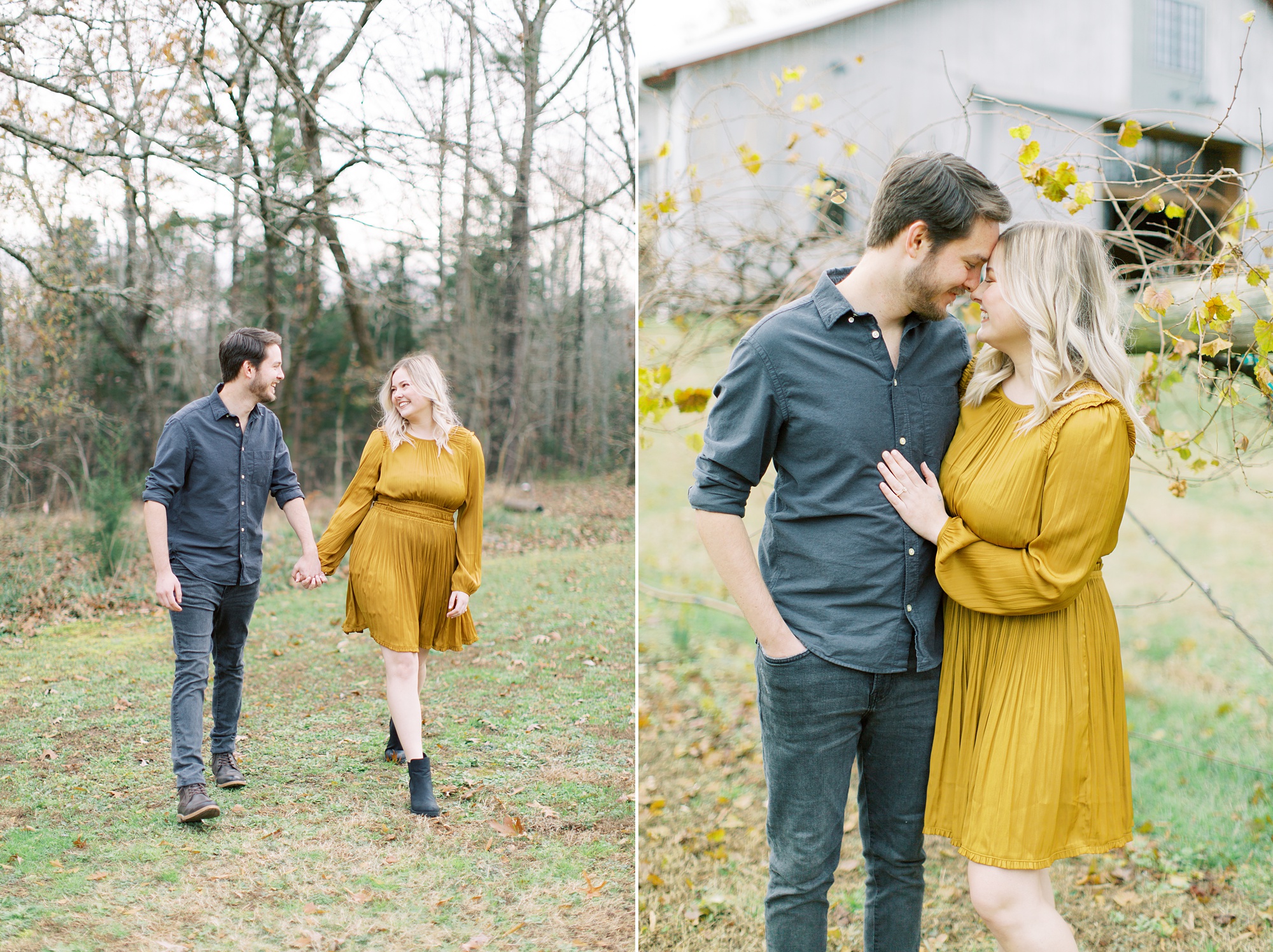 relaxed North Corner Haven engagement session
