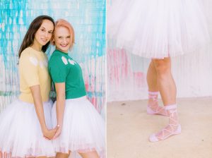 ballet teachers show off dancer socks
