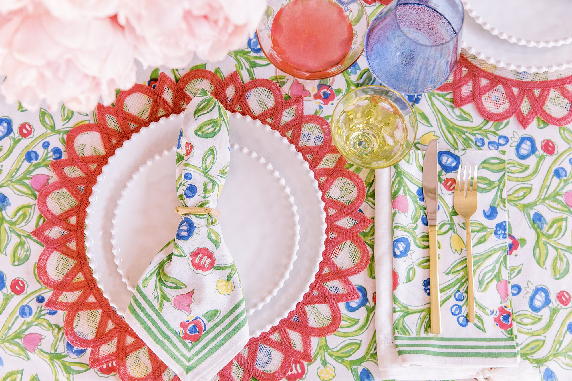 spring place setting collection from Society Social