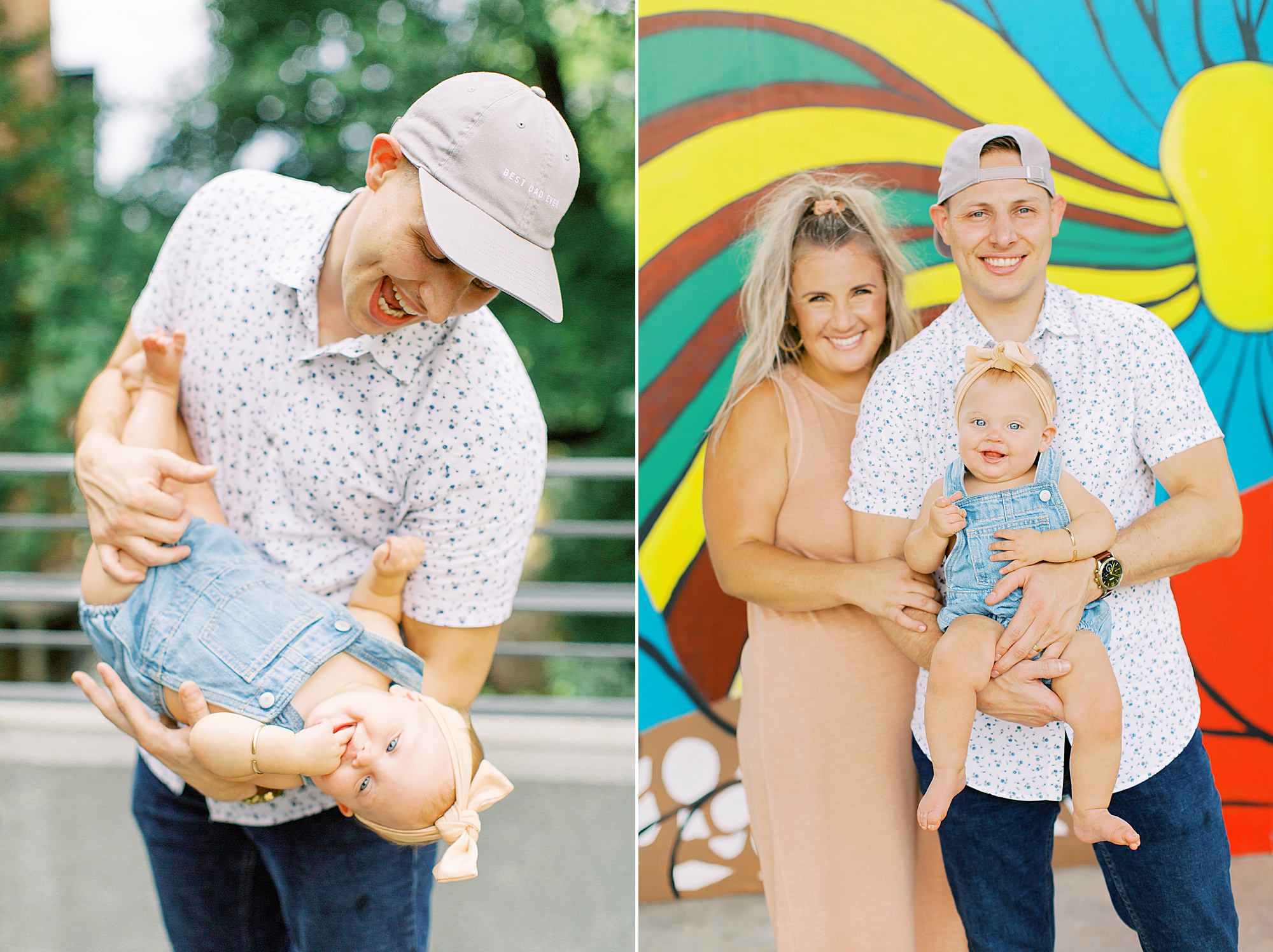 Ponce City Market family session with Demi Mabry