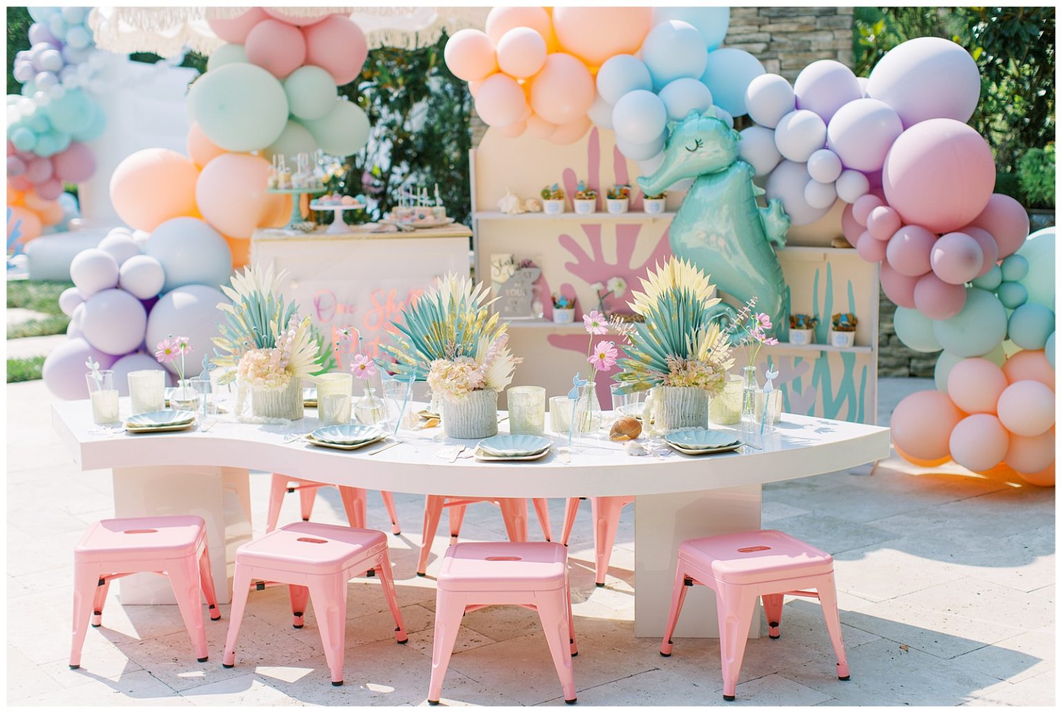 Charlotte Kids' Birthday Inspiration || One Shell of a Party